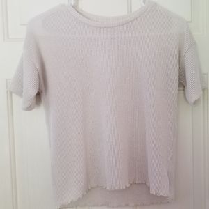 Cream AE sweater shirt